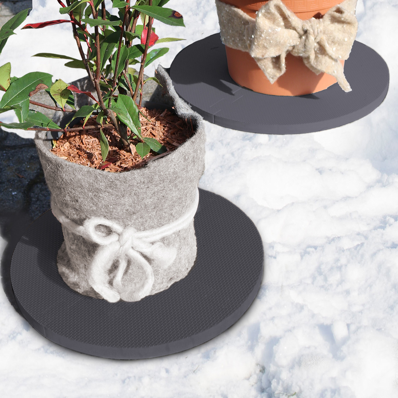 Frostschutz ISO-Untersetzer Blumentopf EVA Material